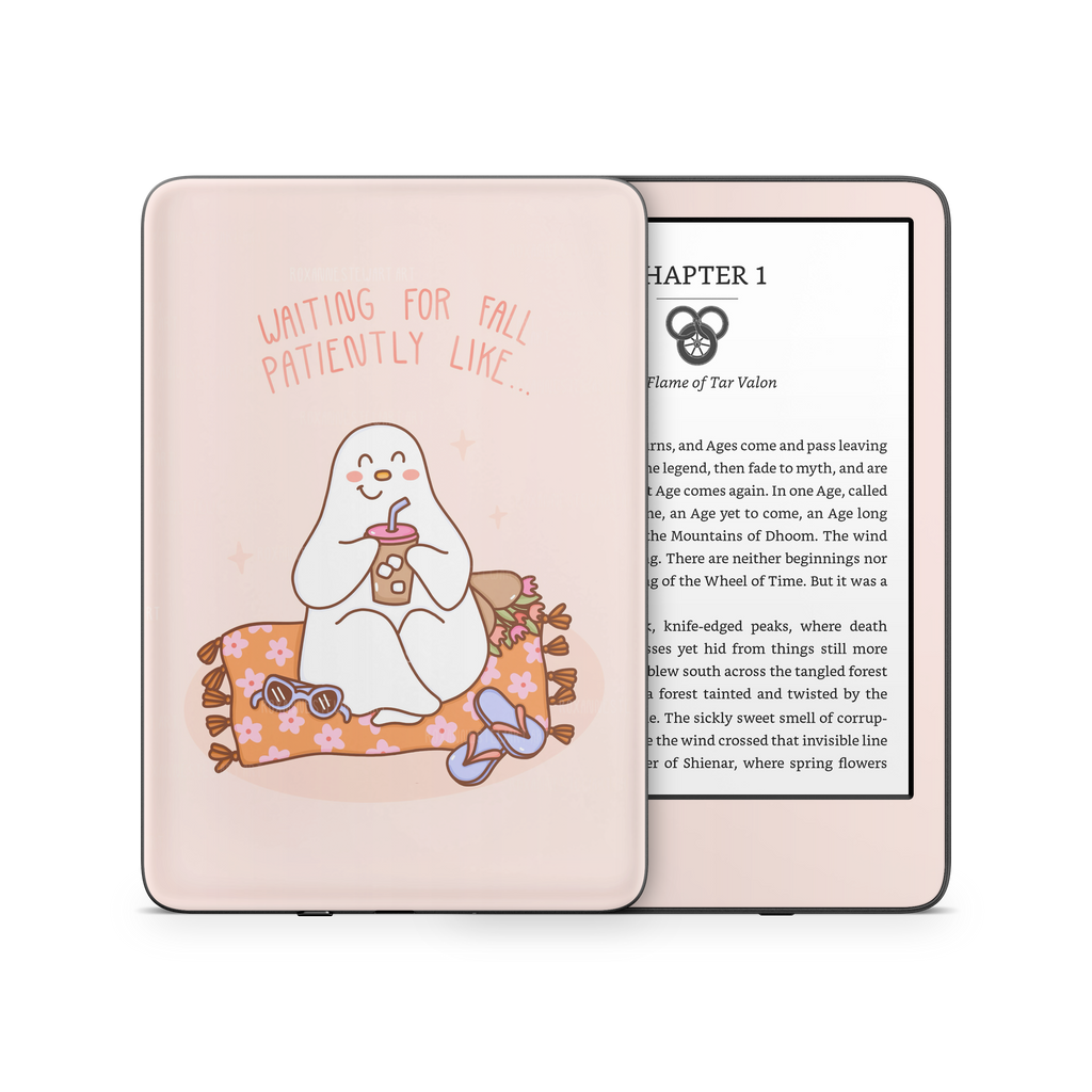 Waiting For Fall Kindle Skin