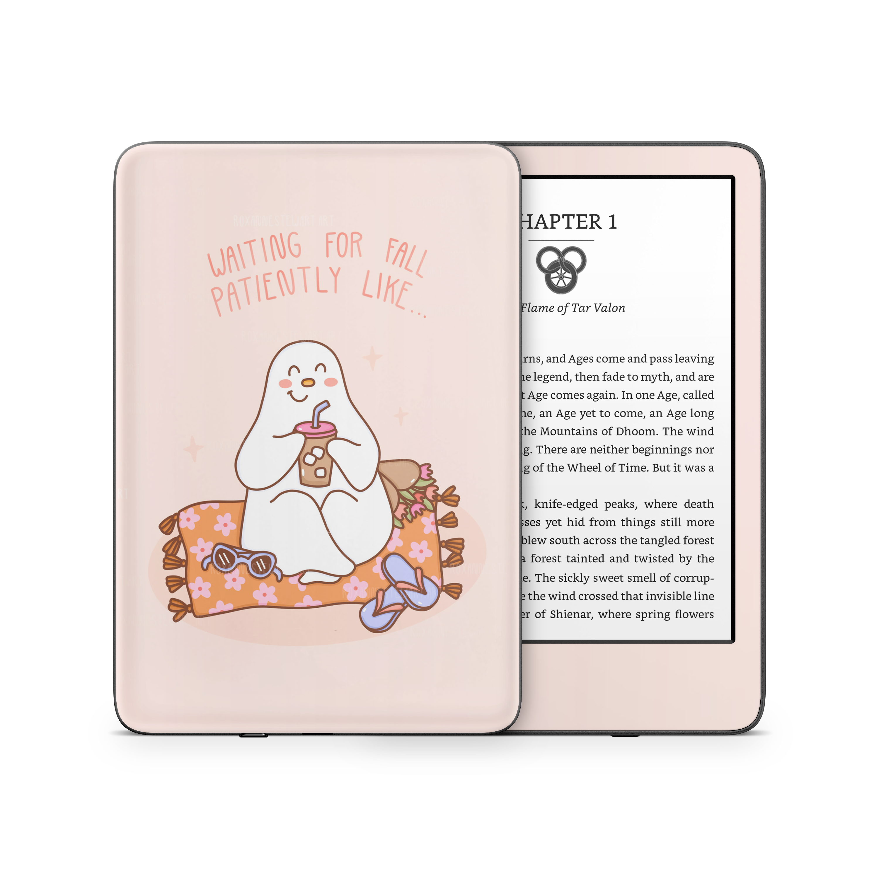 Waiting For Fall Kindle Skin