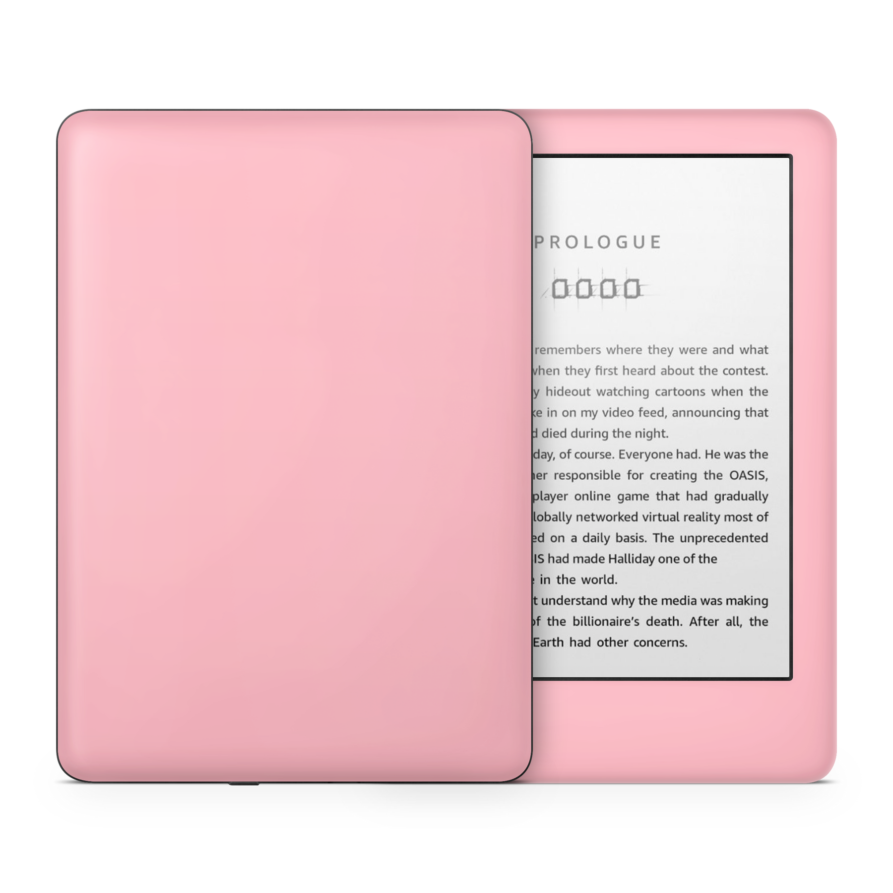 Kindle 10TH Gen 2019  Pastel Pink Skin