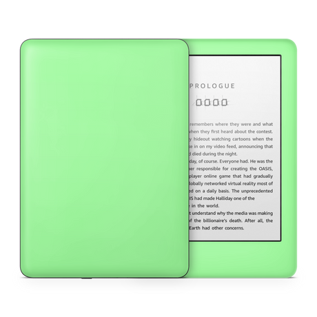 Mint Green Kindle eReader Skin