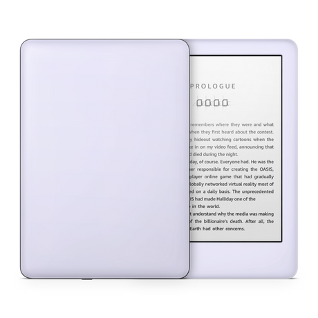 Lavender Kindle eReader Skin