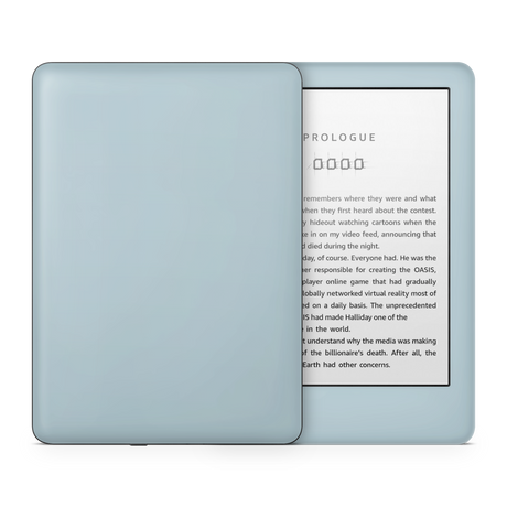 Baby Blue Kindle eReader Skin