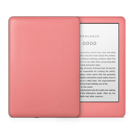 Light Coral Kindle eReader Skin