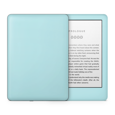 Powder Blue Kindle eReader Skin