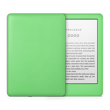 Pastel Green Kindle eReader Skin