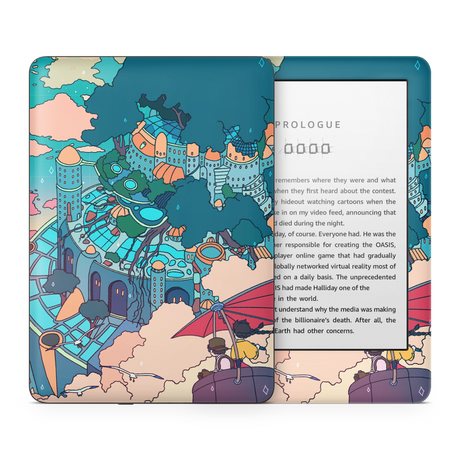 Castle in the Sky Kindle Skin