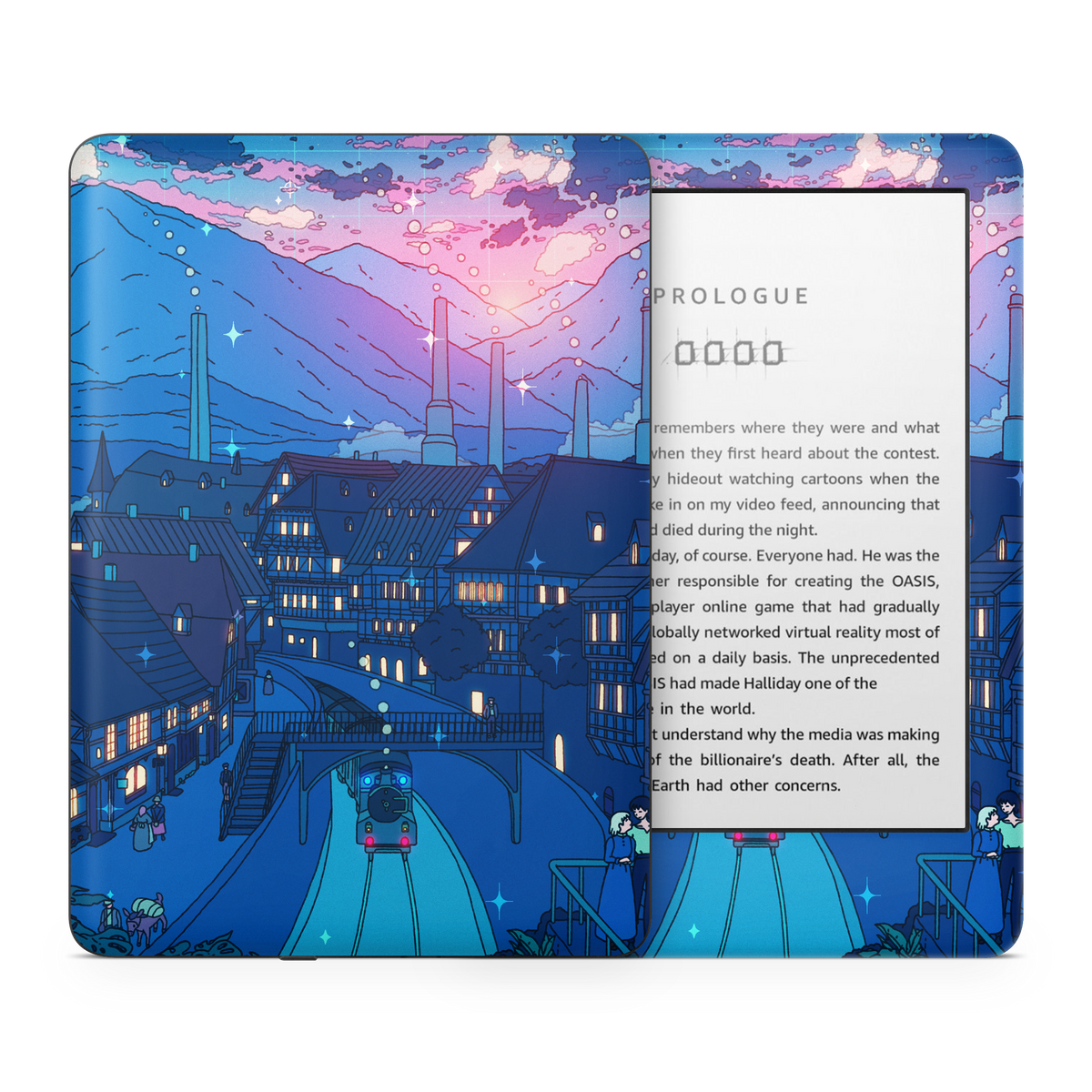 Howl & Sophie Kindle Skin