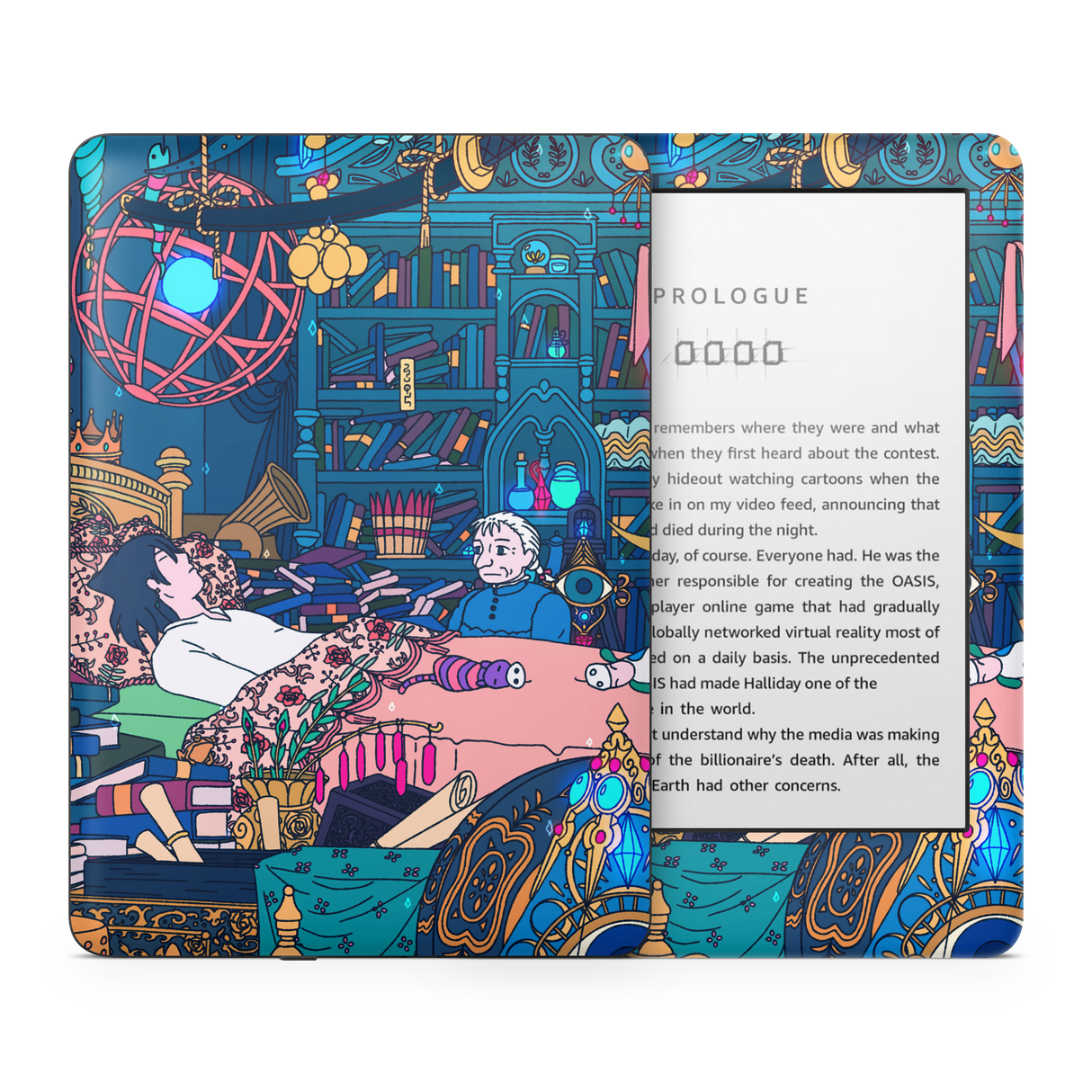 Howl's Room Kindle Skin