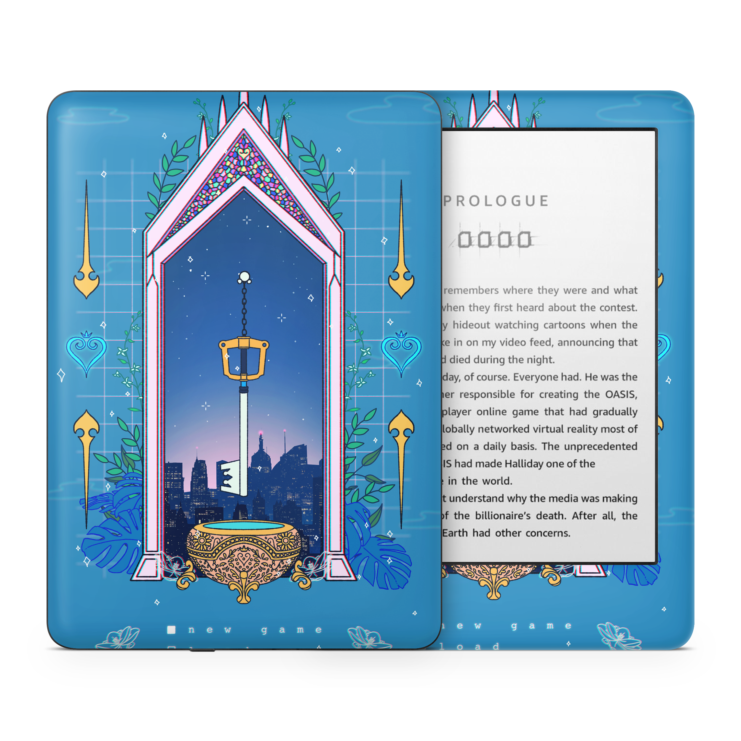 Kingdom LoFi Kindle Skin