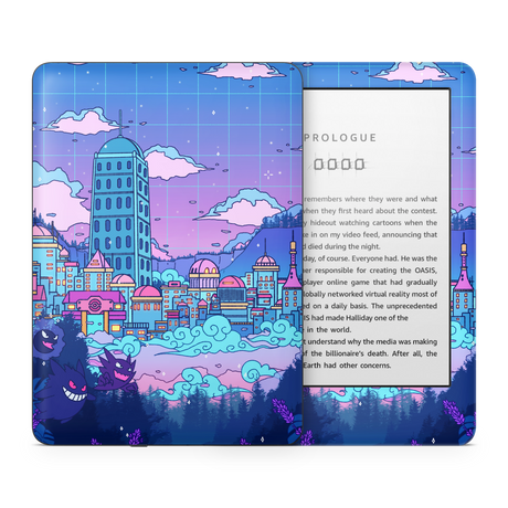 Lavender town Kindle Skin