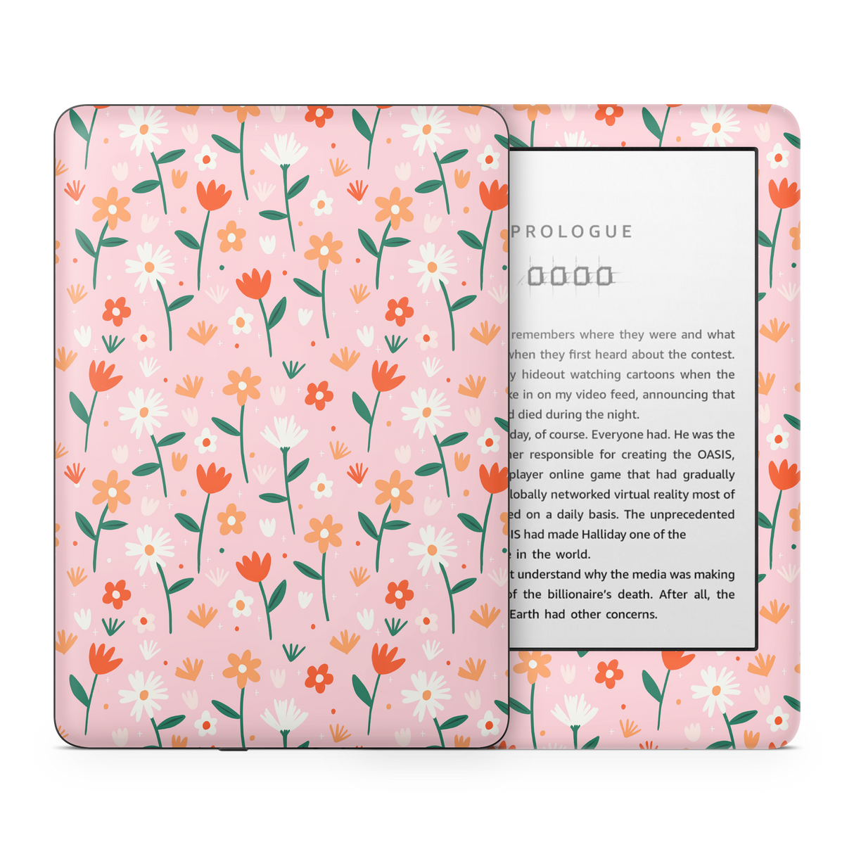 Flowers In Summer Kindle Skin