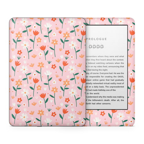 Flowers In Summer Kindle Skin