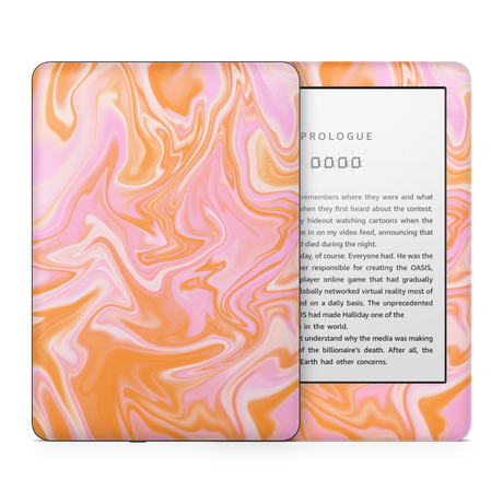 Retro Lava Kindle Skin