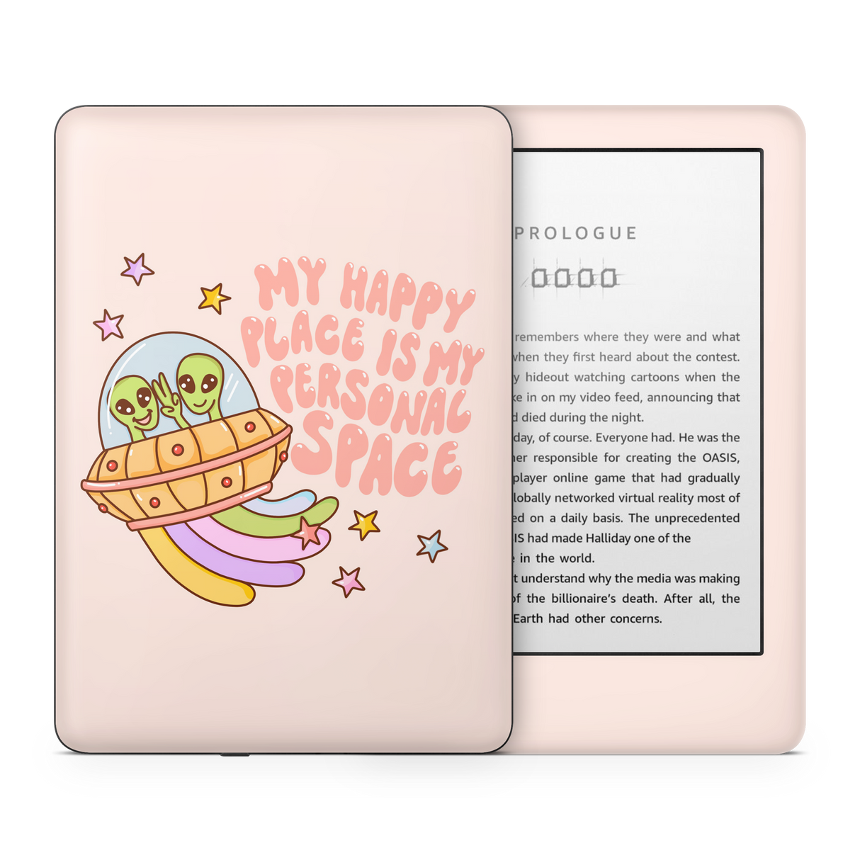 Happy Place Kindle Skin