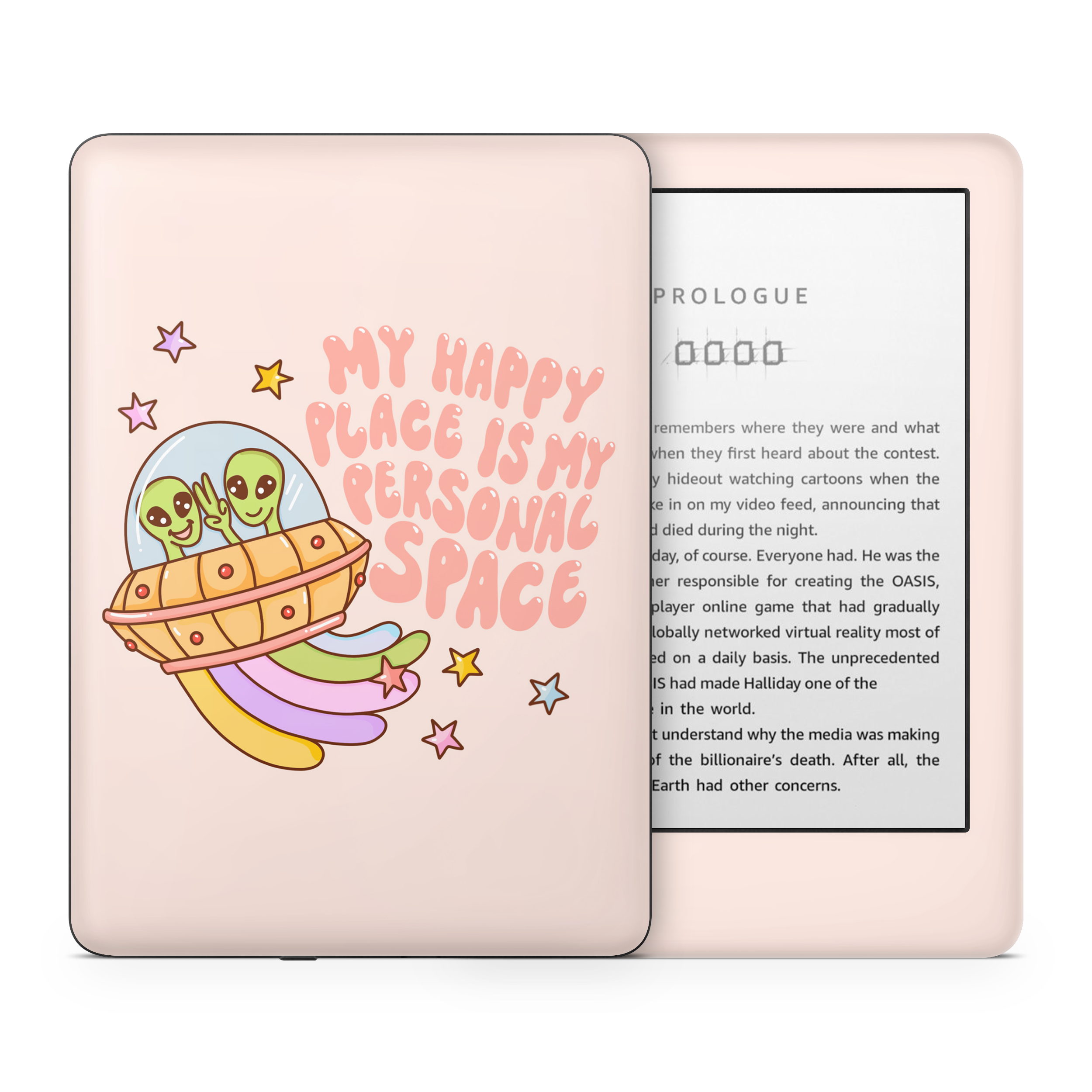 Happy Place Kindle Skin
