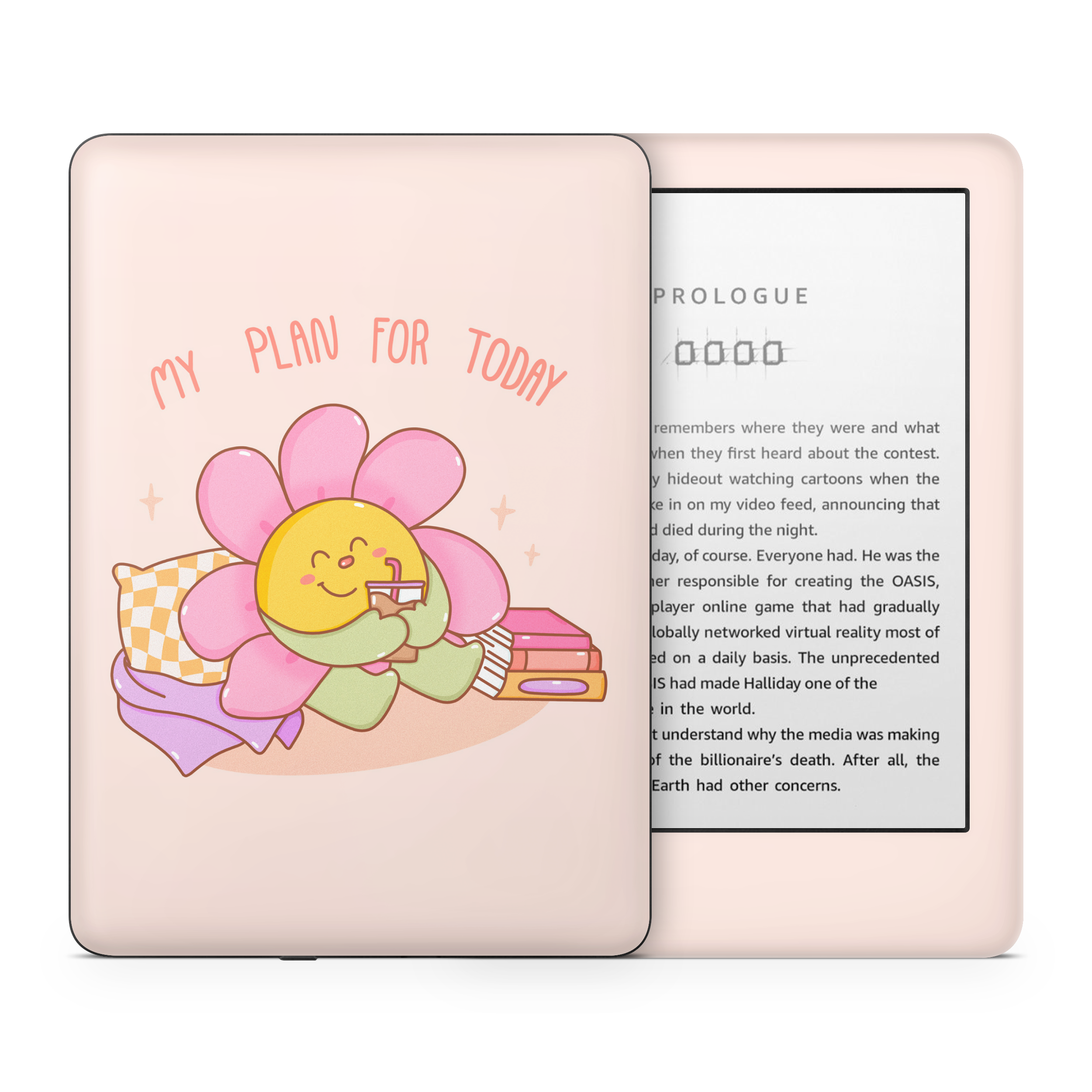 Lazy Day Kindle Skin