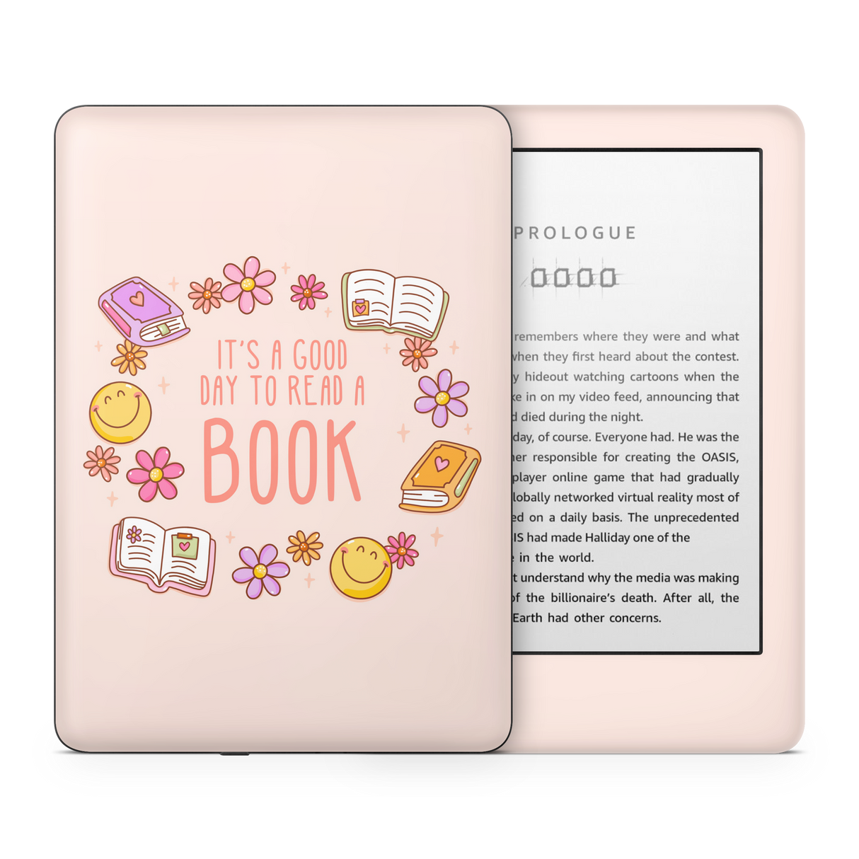 Read a Book Kindle Skin