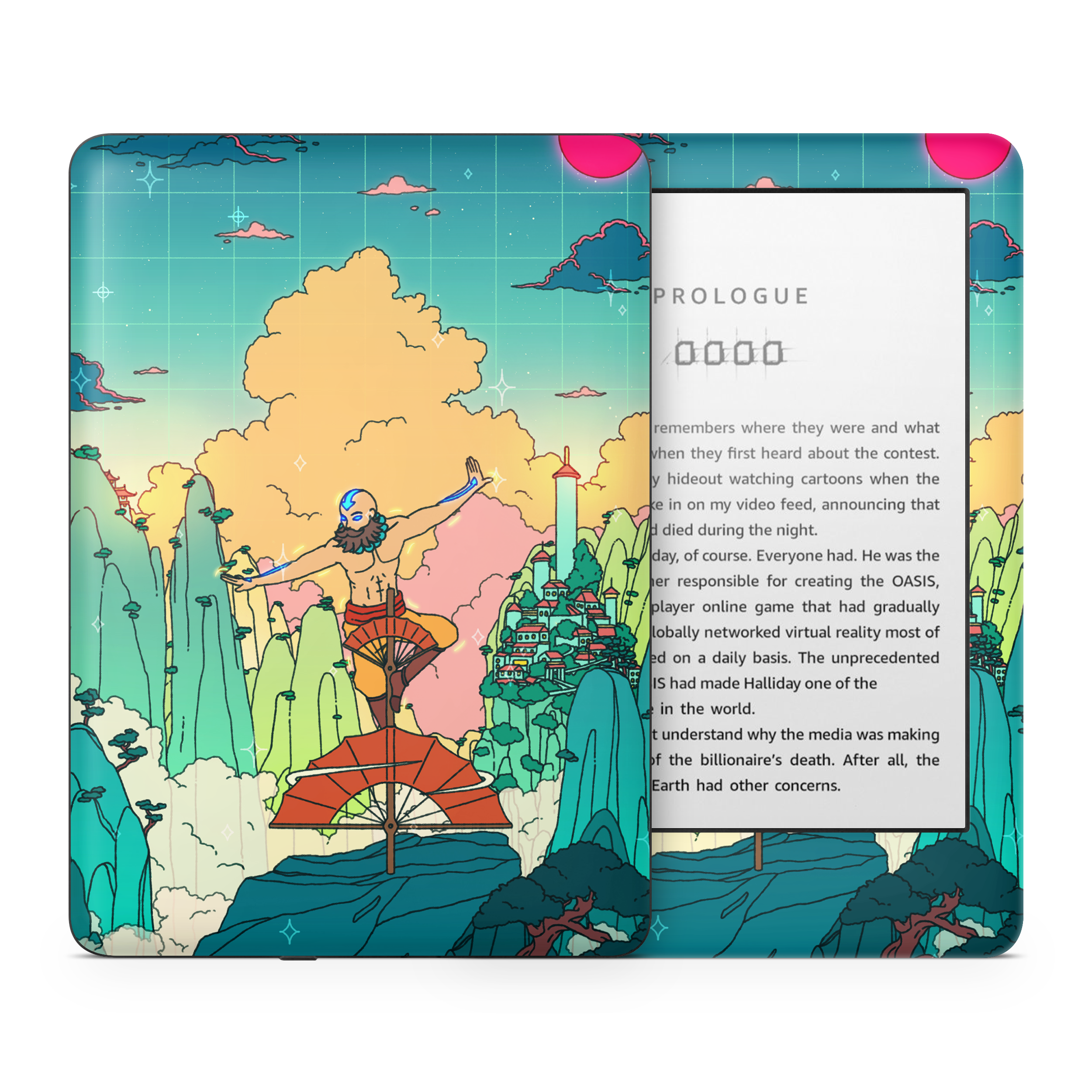 Aang Atla Kindle Skin