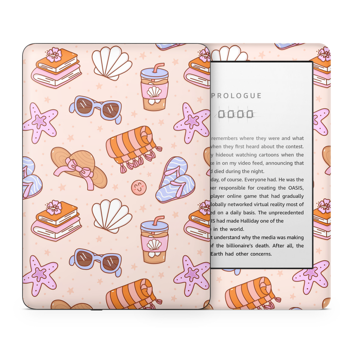 Beach Day Kindle Skin