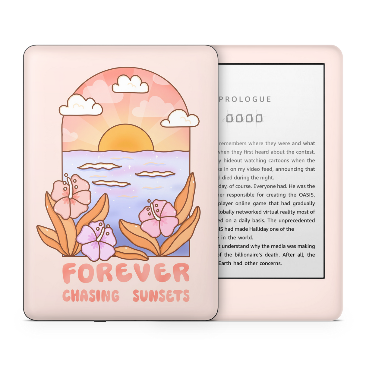 Chasing Sunsets Kindle Skin