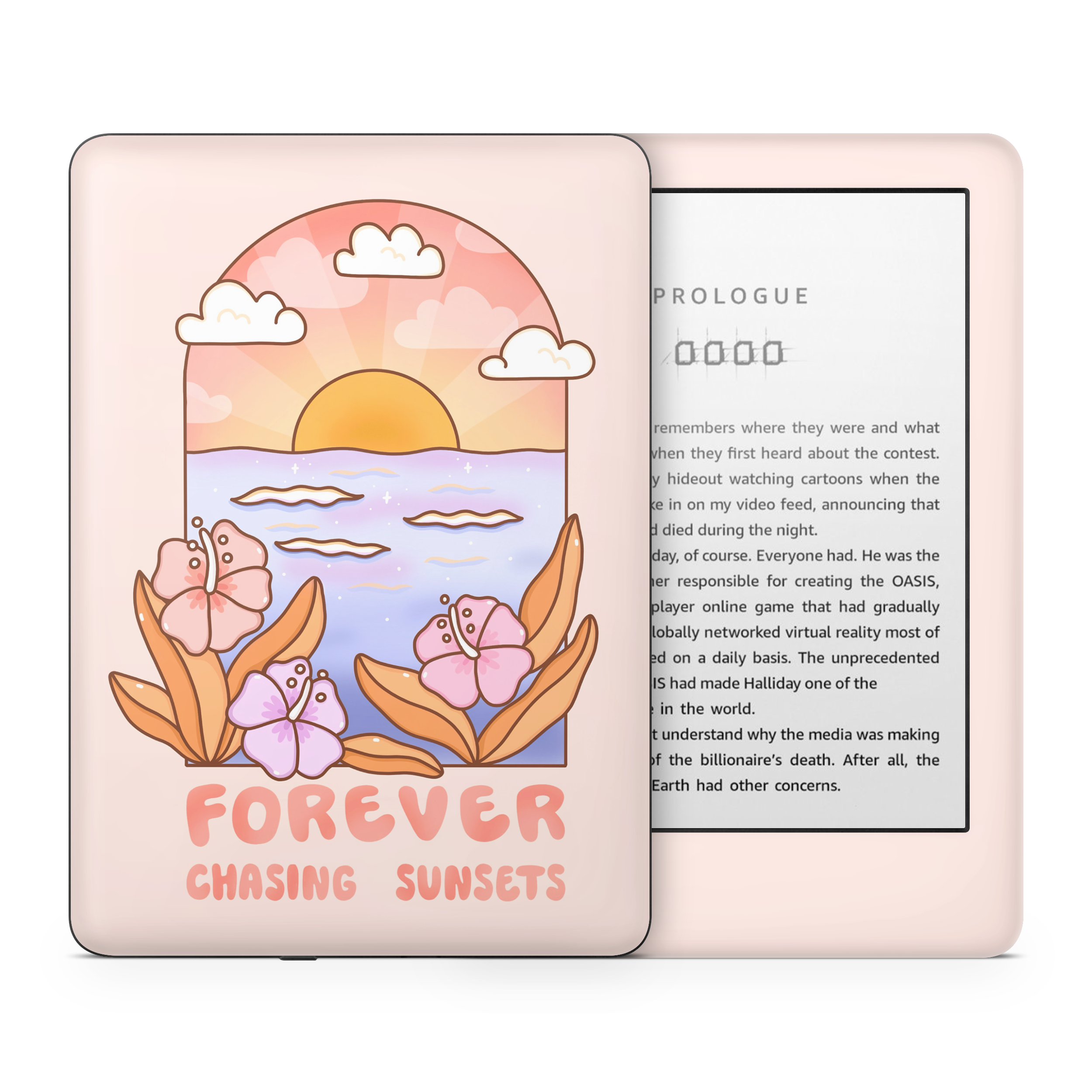 Chasing Sunsets Kindle Skin