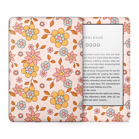 Fall Floral Kindle Skin