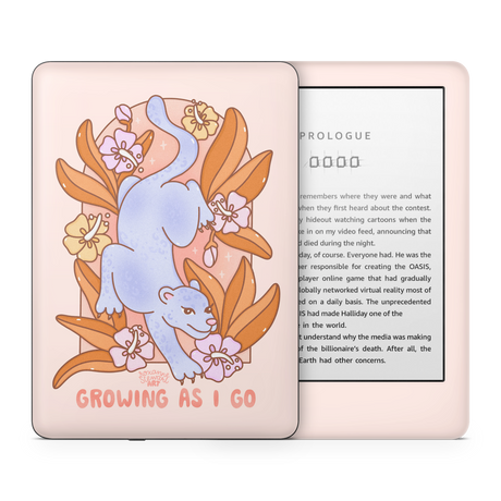 Growing As I Go Kindle Skin