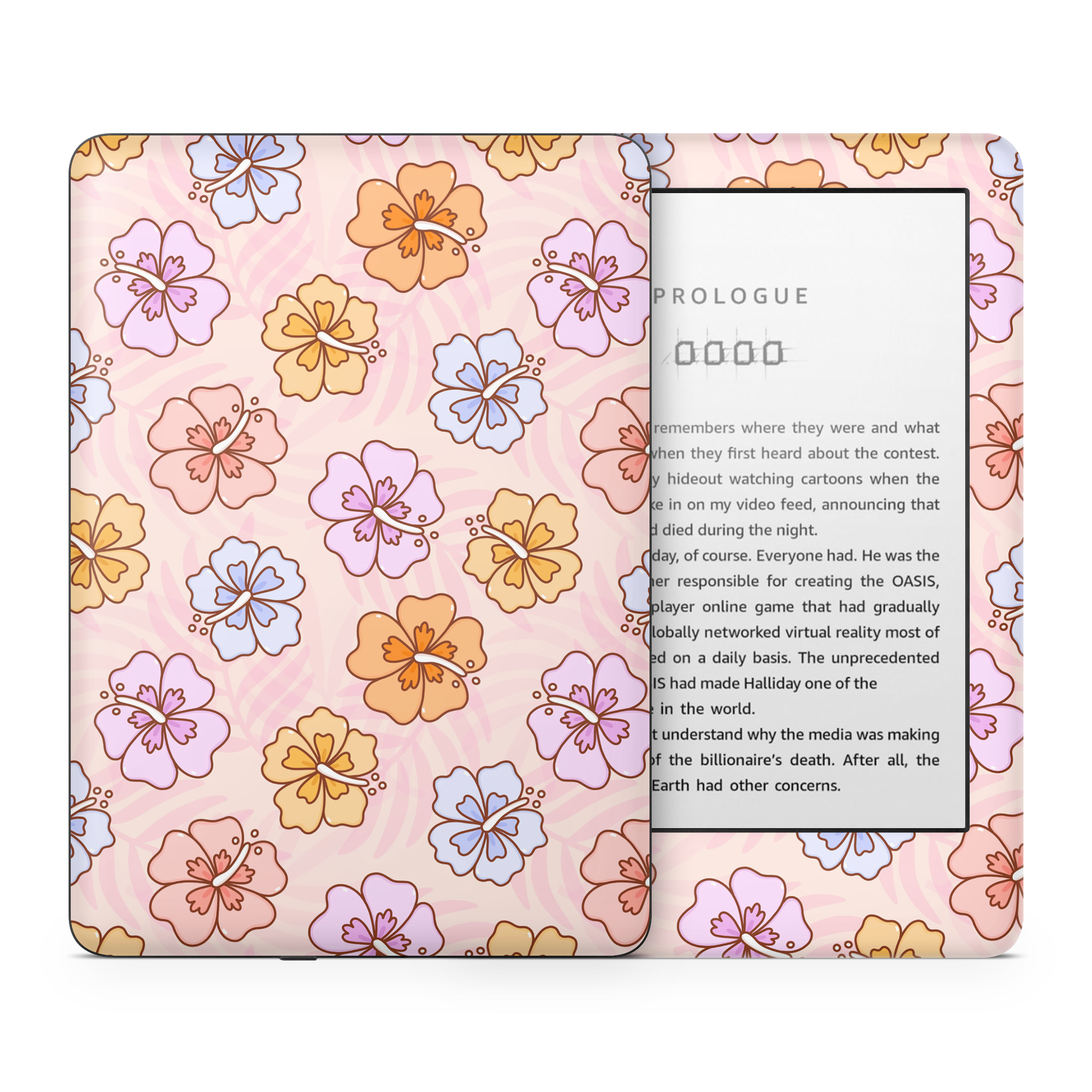 Hibiscus Kindle Skin