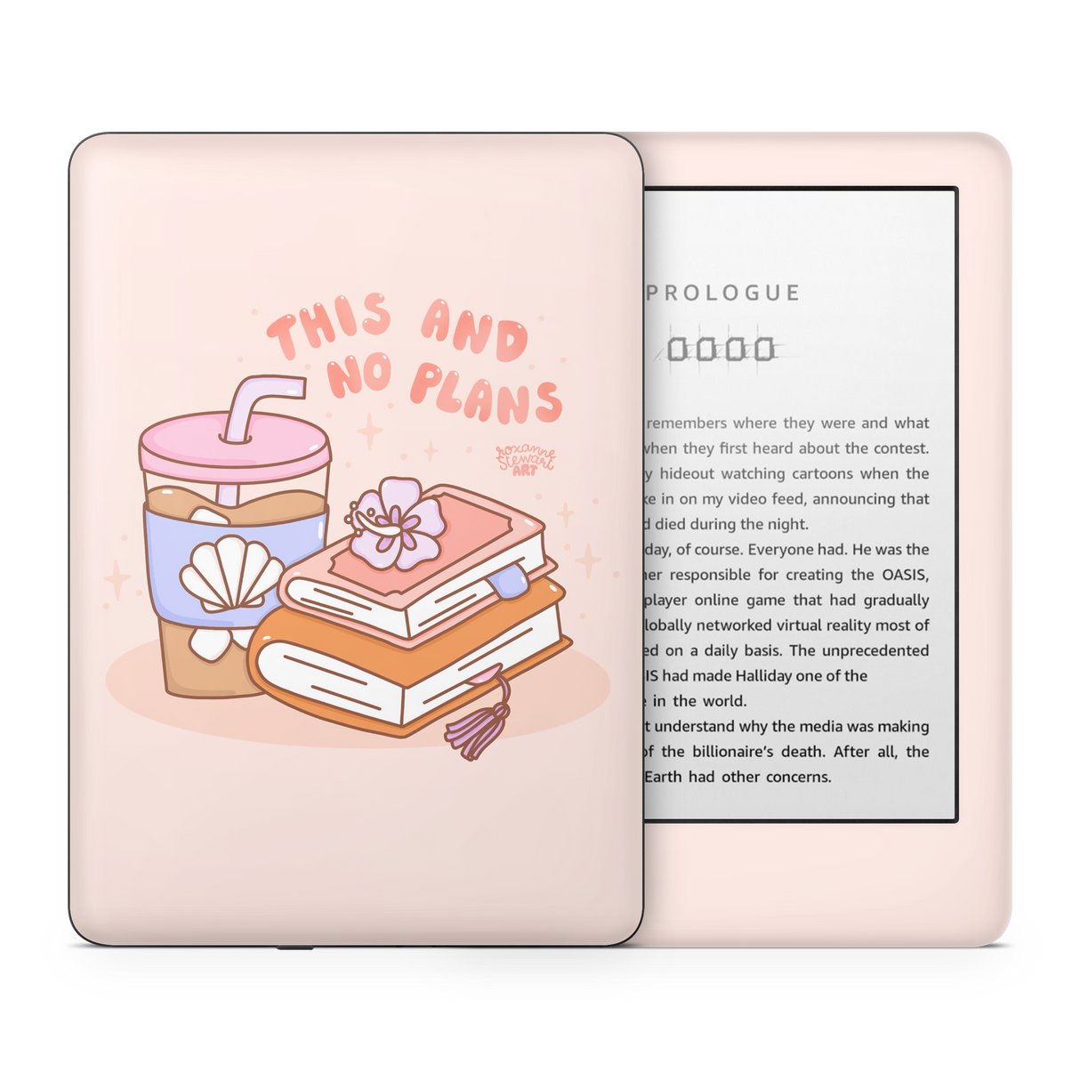 No Plans Kindle Skin