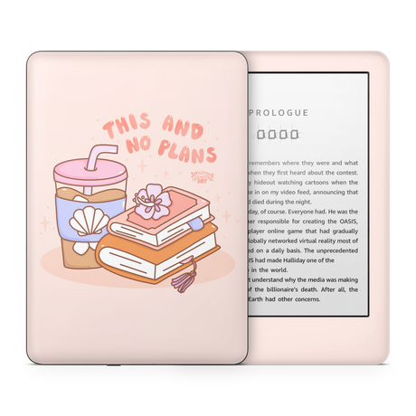 No Plans Kindle Skin