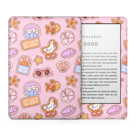 Patches Pink Kindle Skin
