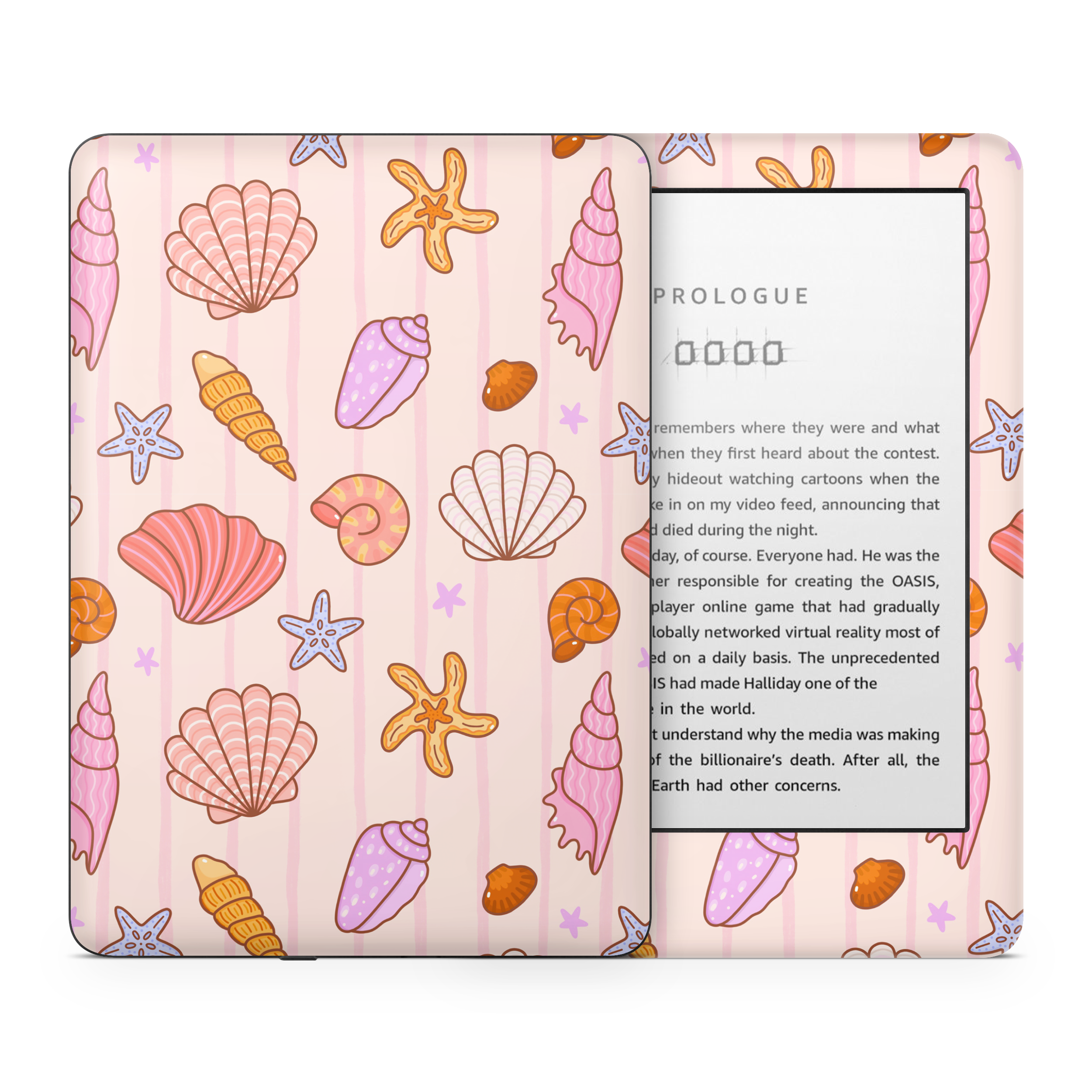 Seashells Kindle Skin