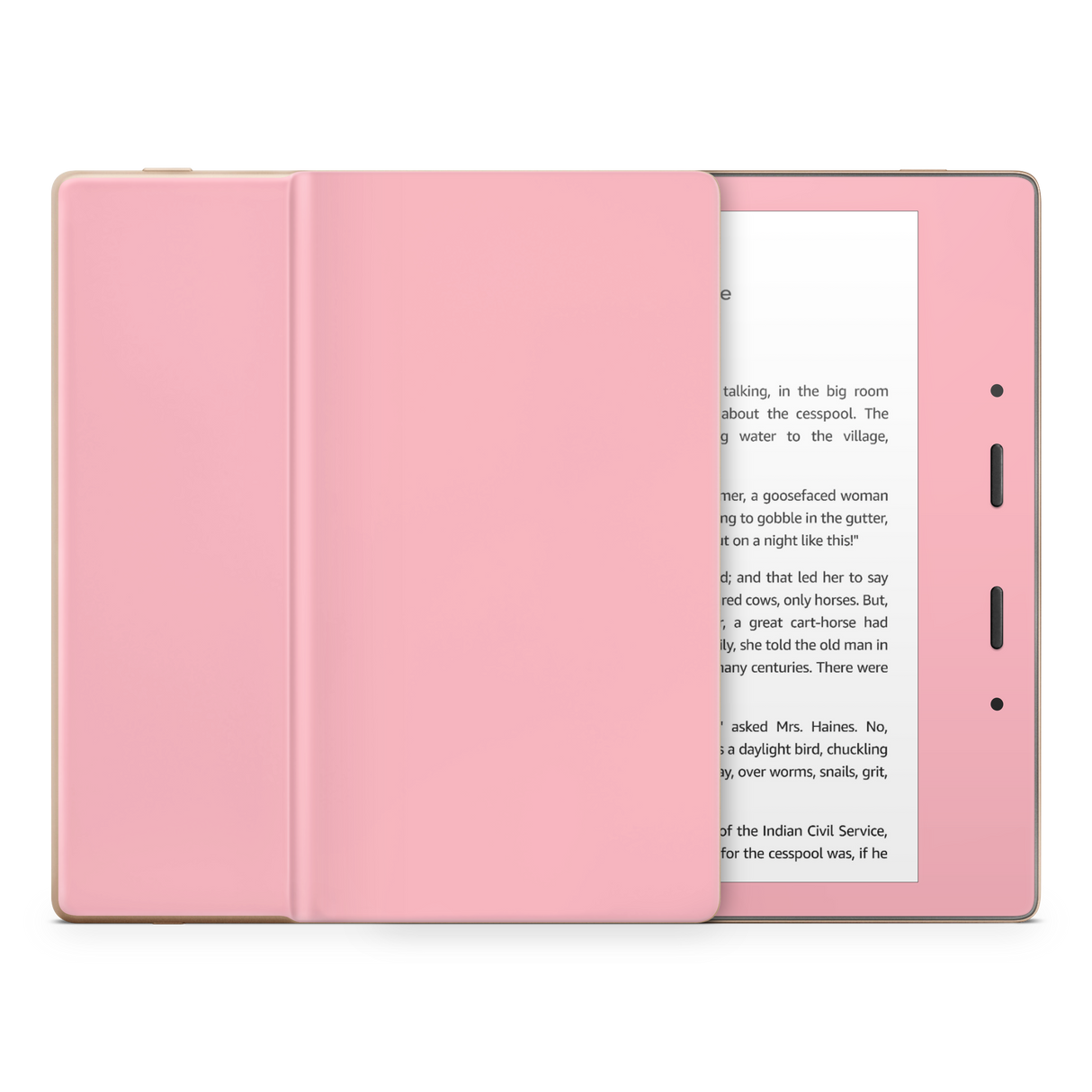 Pastel Pink Kindle eReader Skin