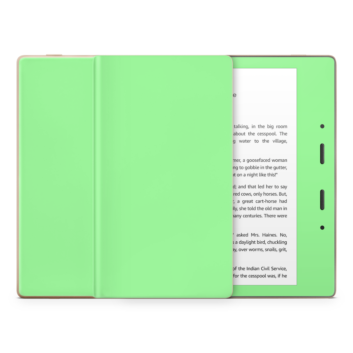 Mint Green Kindle eReader Skin