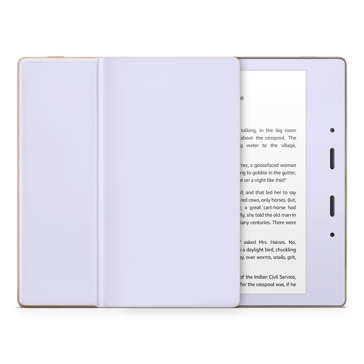 Lavender Kindle eReader Skin