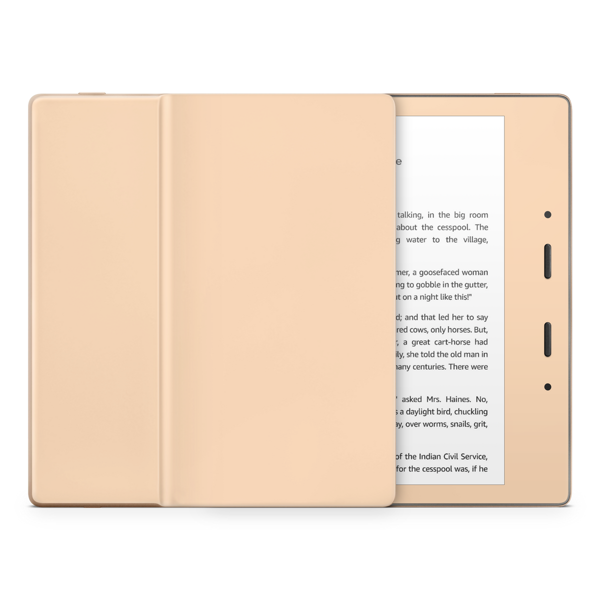 Peach Kindle eReader Skin