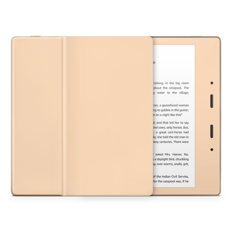 Peach Kindle eReader Skin