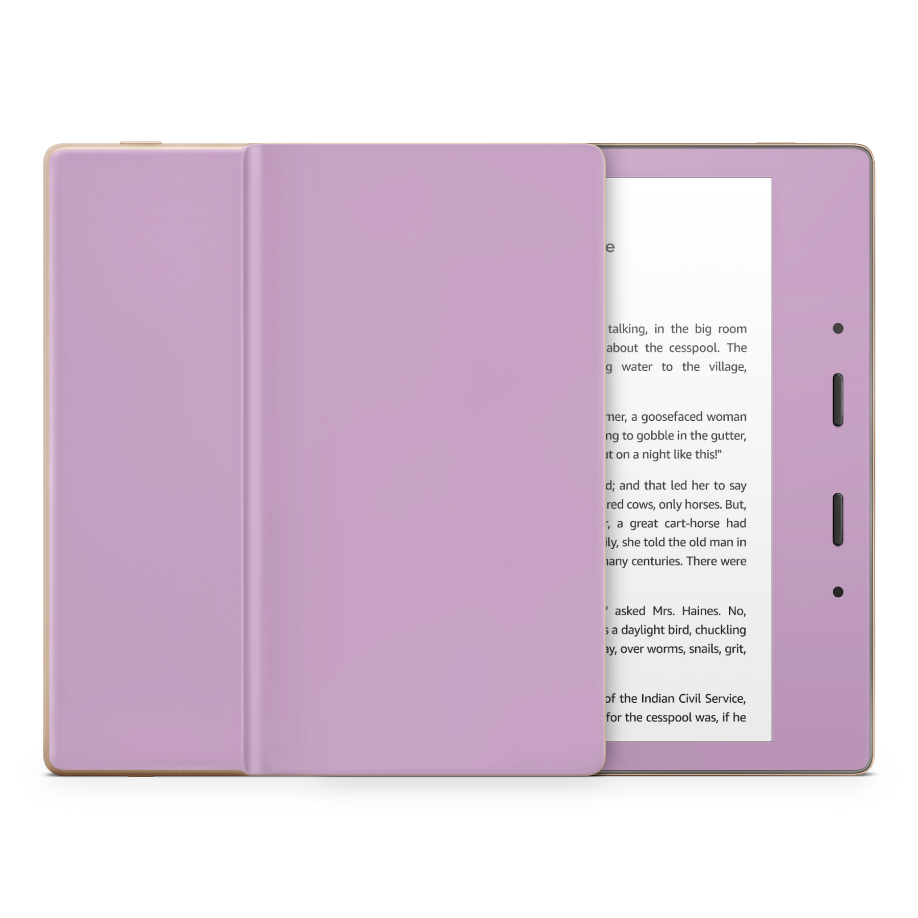 Kindle Oasis 10TH Gen 2018  Soft Lilac Skin