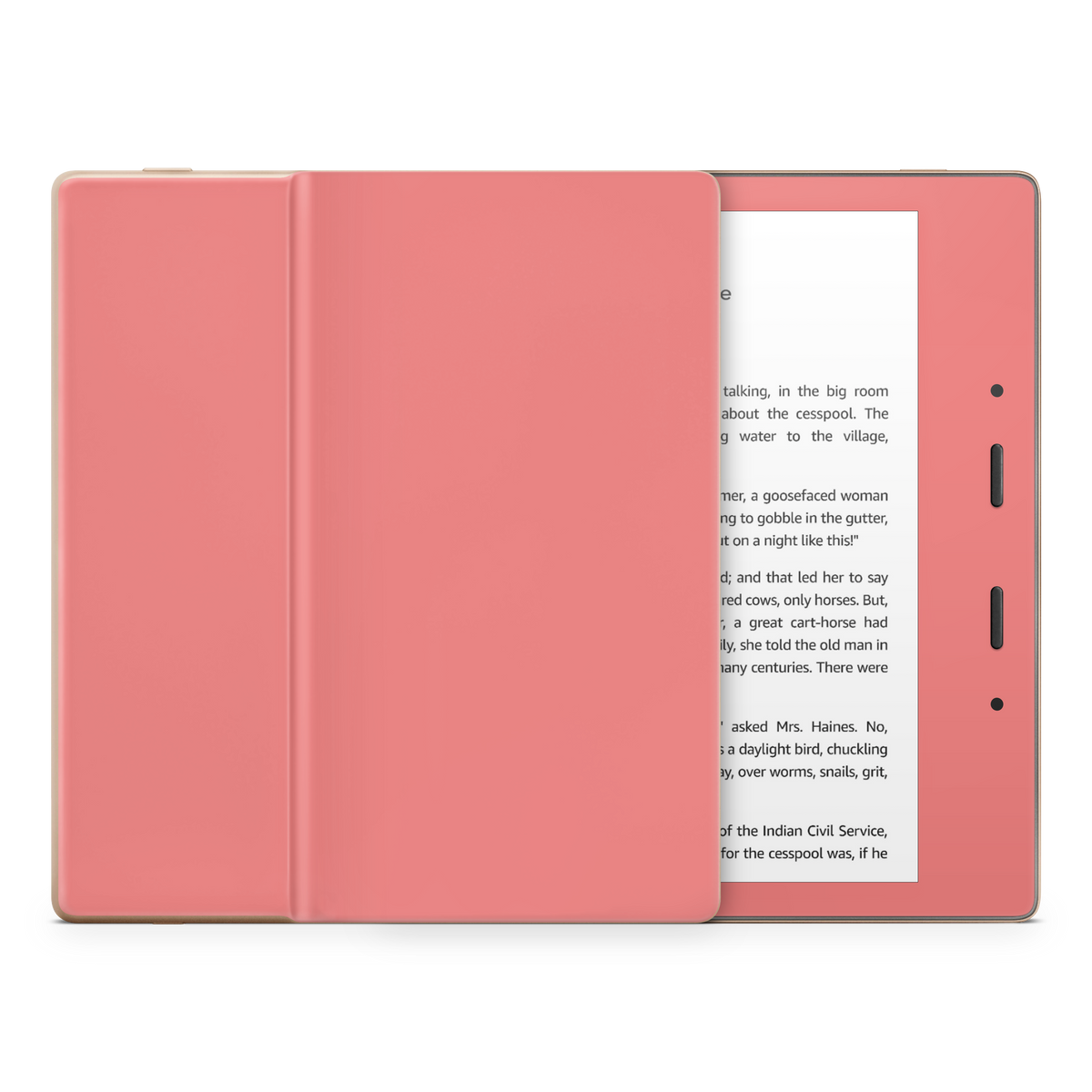 Light Coral Kindle eReader Skin