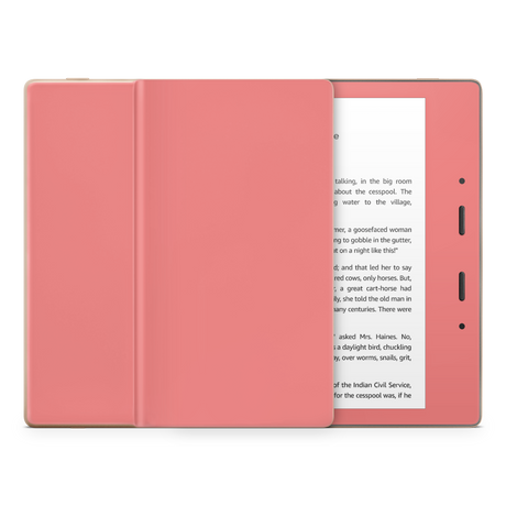 Light Coral Kindle eReader Skin