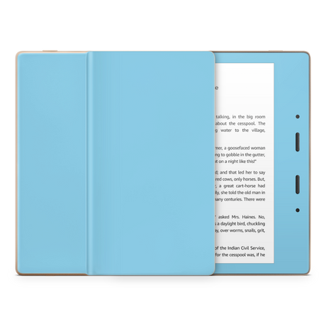 Sky Blue Kindle eReader Skin