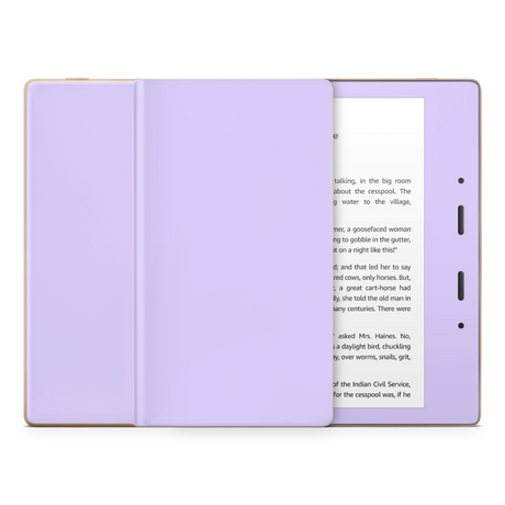 Light Lavender Kindle eReader Skin