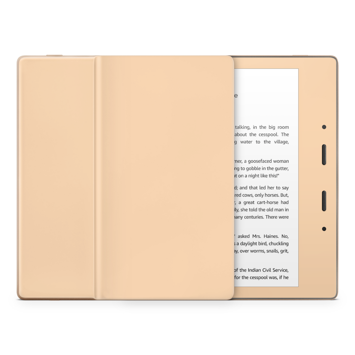 Pale Peach Kindle eReader Skin
