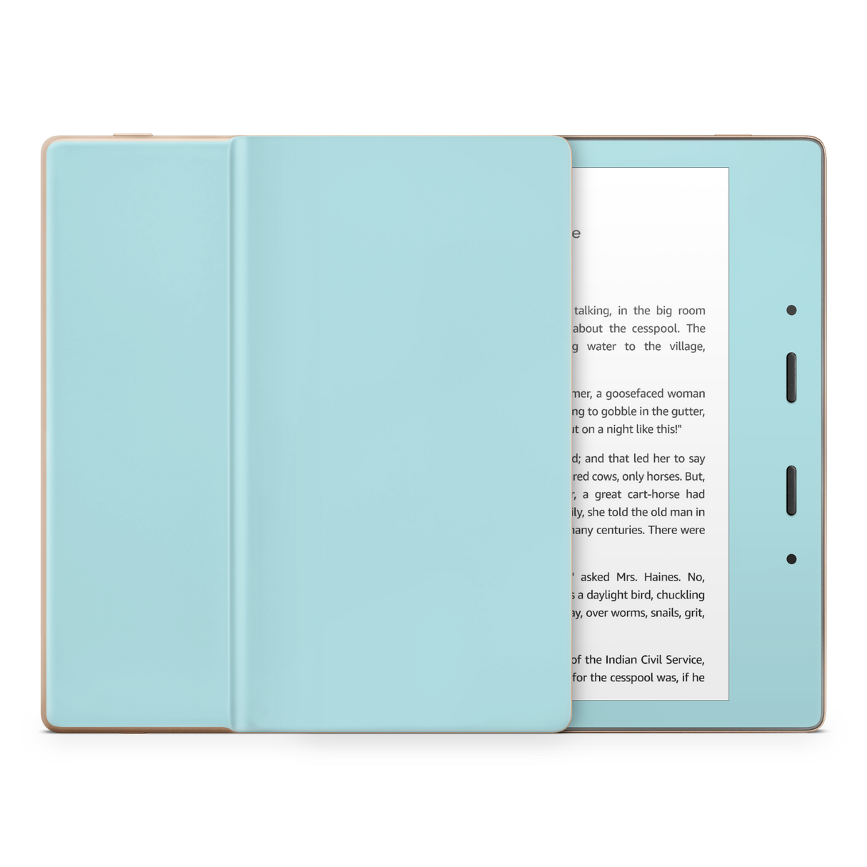 Powder Blue Kindle eReader Skin