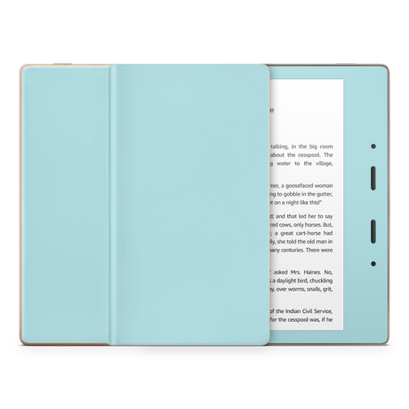 Powder Blue Kindle eReader Skin