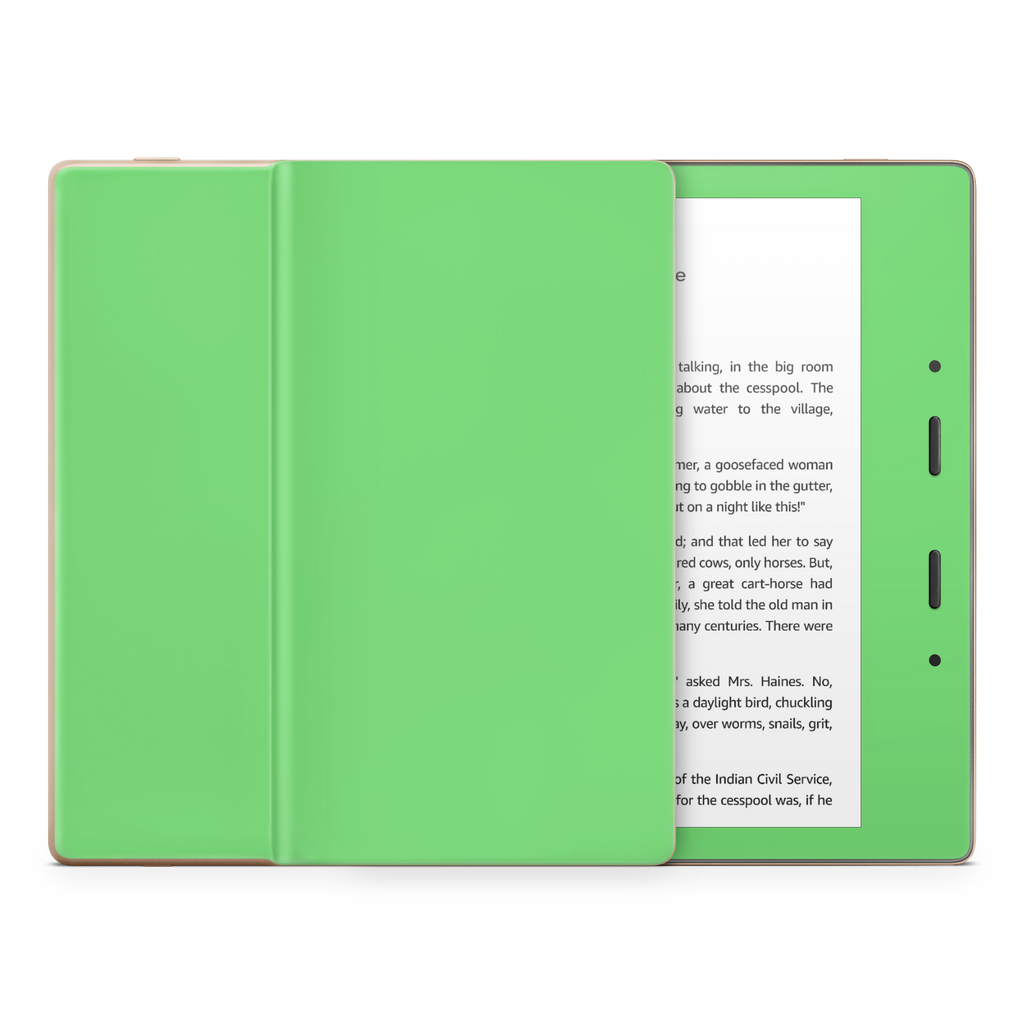 Pastel Green Kindle eReader Skin