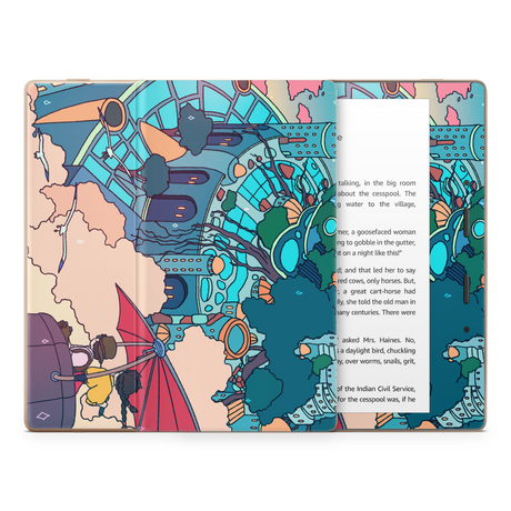 Castle in the Sky Kindle Skin