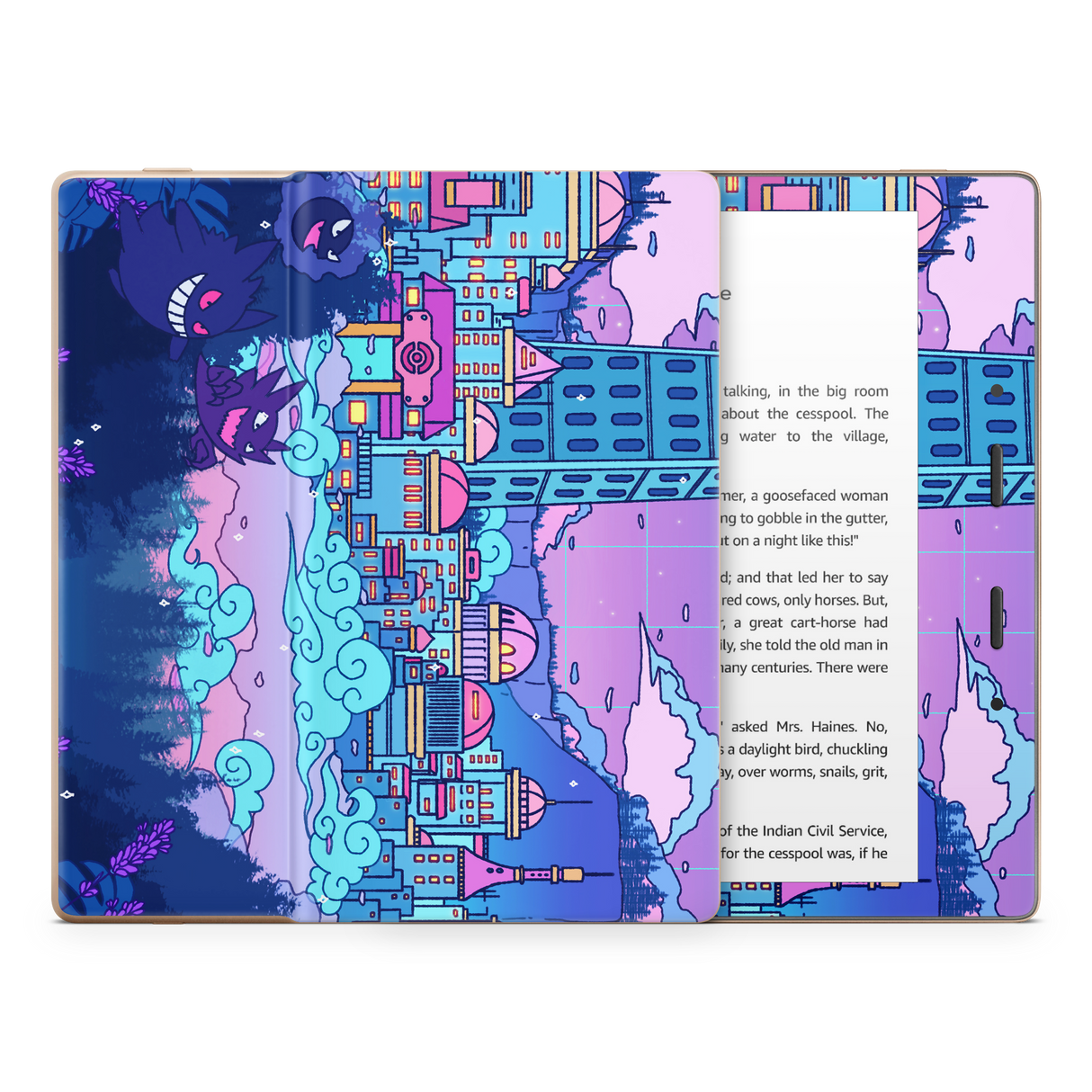 Lavender town Kindle Skin