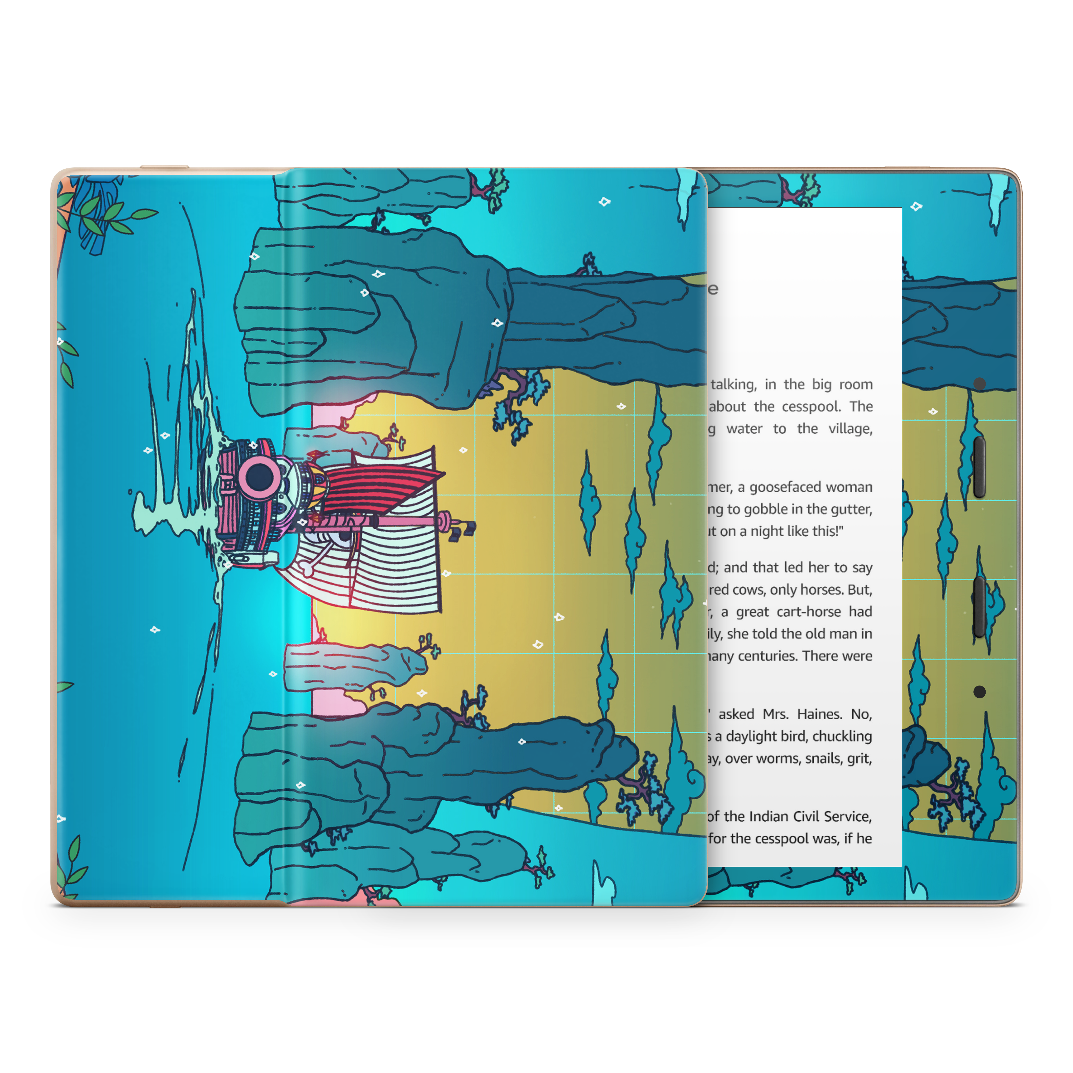 Adventure Kindle Skin