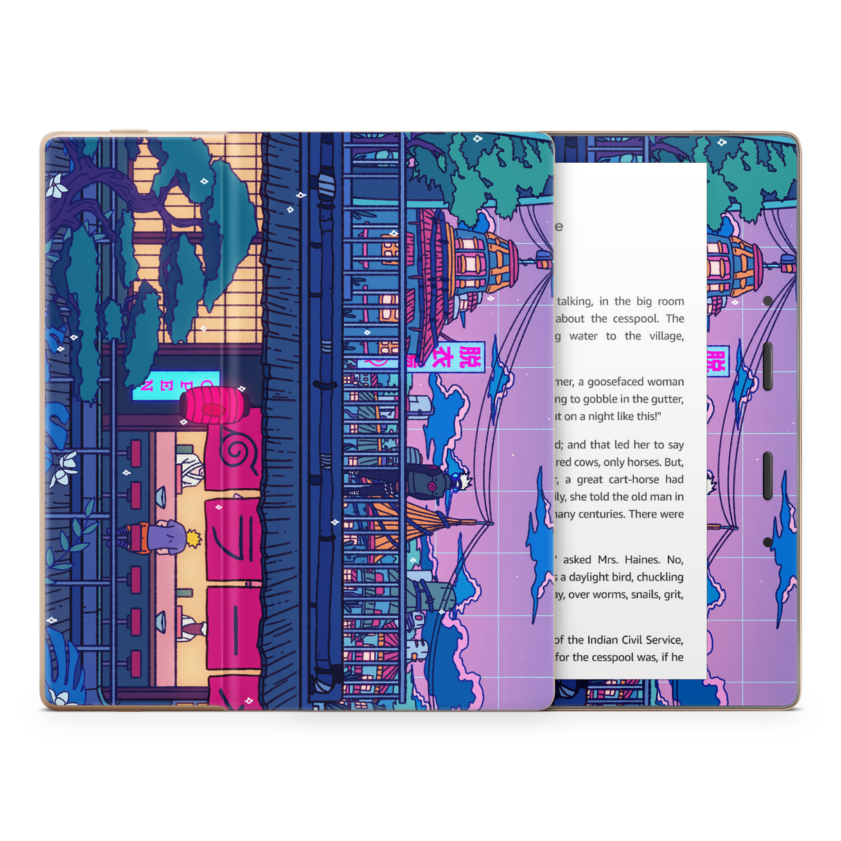 Ramen Village Kindle Skin